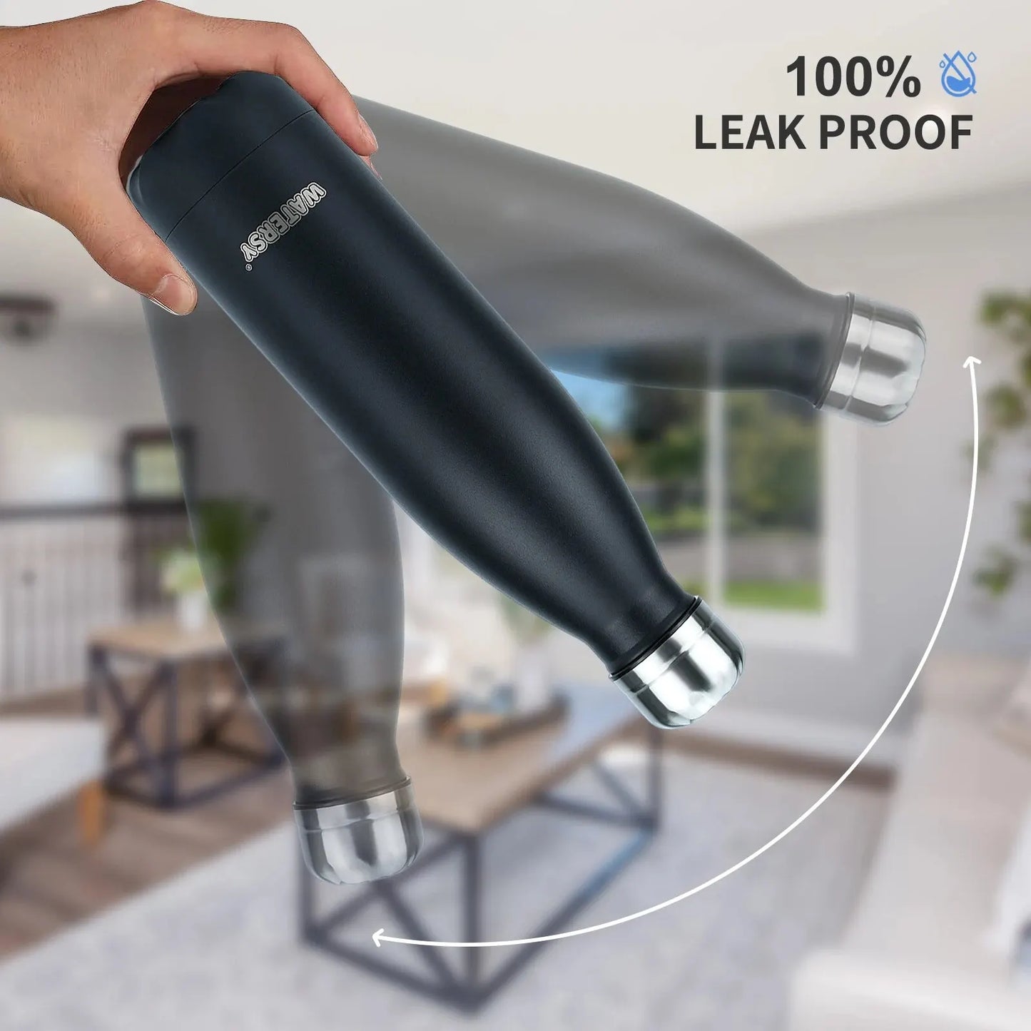 Portable Steel Water Bottle