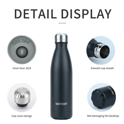 Portable Steel Water Bottle