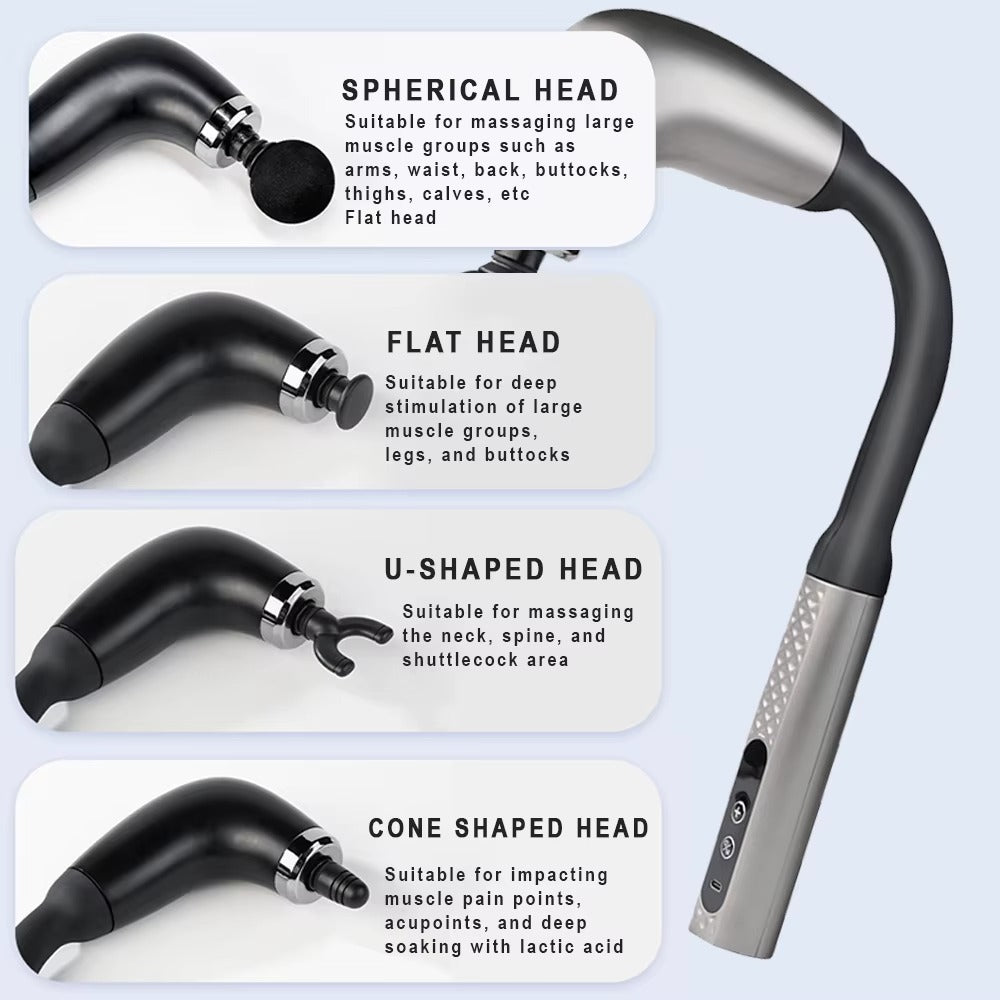 Multi-Function Wireless Massage Hammer Mini Massage Gun Body Massager For Neck And Shoulder Relax Back Relieve Muscle Pain Relief