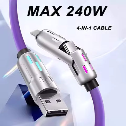 4-in-1 Multi USB Charging Cable
