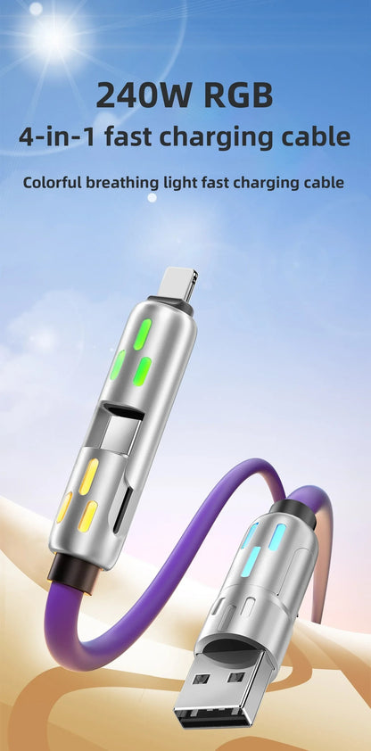 4-in-1 Multi USB Charging Cable